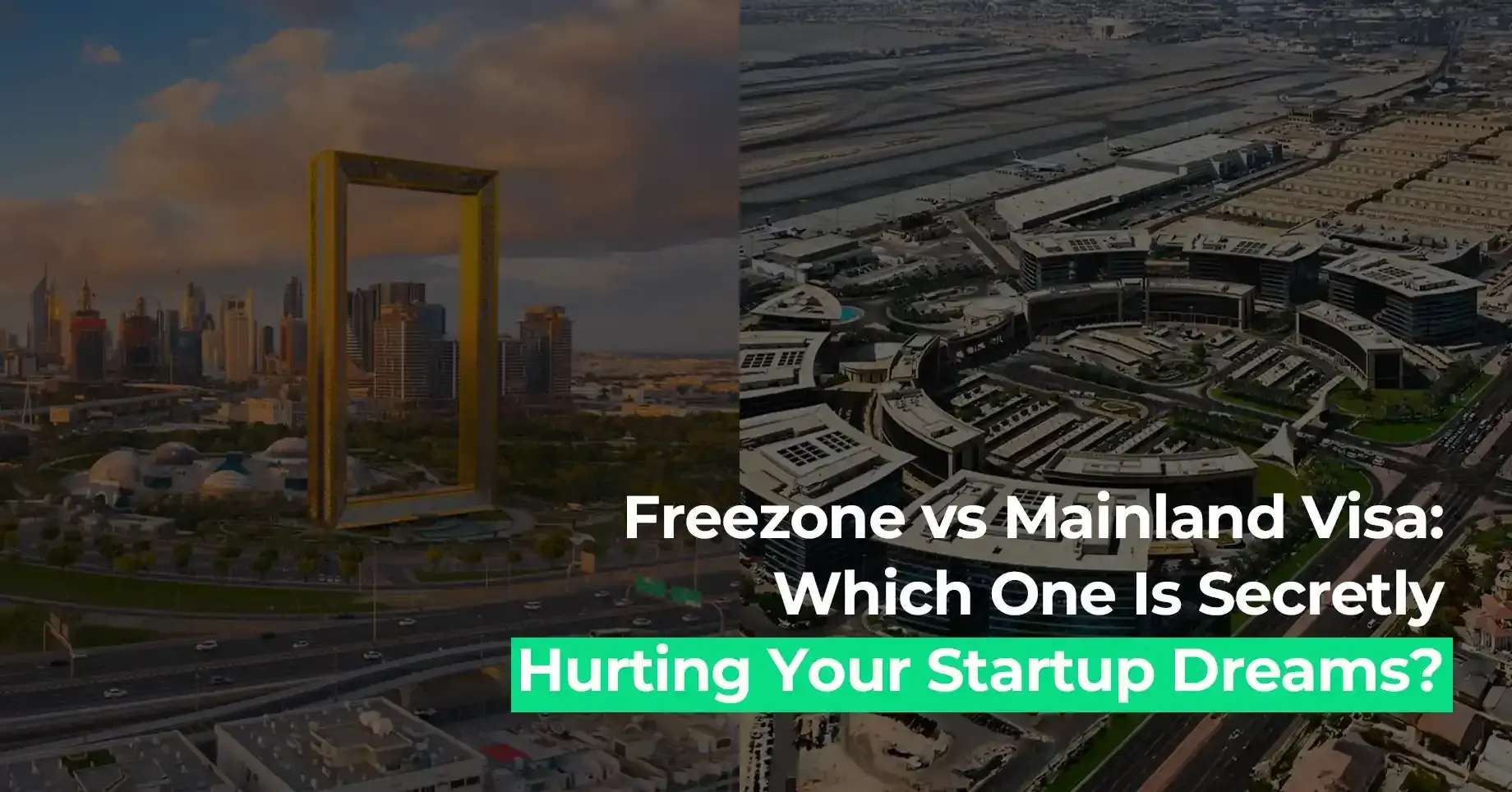 Amer Center guide on Freezone vs Mainland visa in the UAE, showing how each option can shape or hurt your startup success.